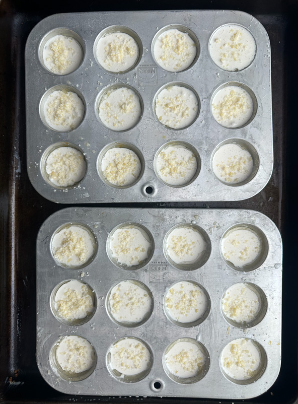 Brazilian Cheese Bread- made with mini muffin tins. Try this gluten free snack! Recipe on Shutterbean.com