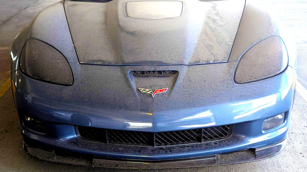  Abandoned ZR1 Covered In Dust Sparks Mystery In Texas Parking Garage