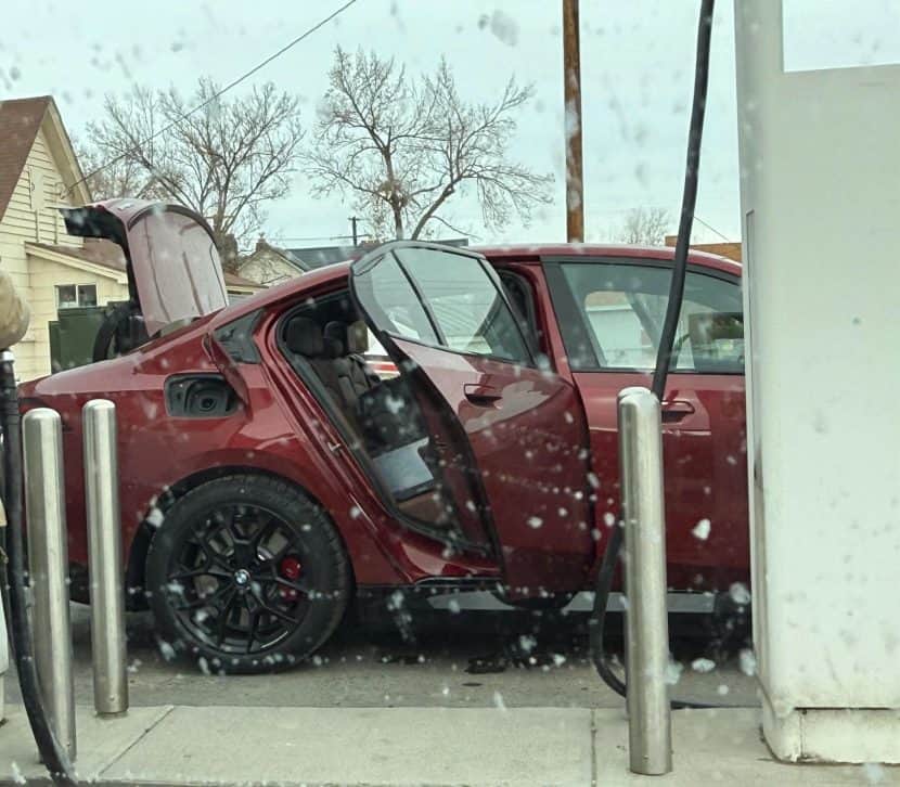 BMW i5 with NACS port