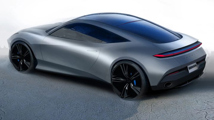 Honda Prelude Design Sketch Render